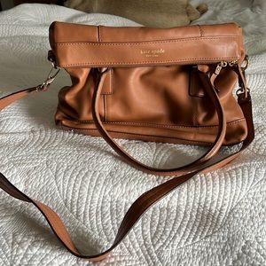 Brown leather Kate spade bag